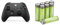 Xbox Wireless Controller Carbon Black & Amazon Basics AA-Batterien mit hoher Kapazit?t, wiederaufladbar, vorgeladen, 8 St¨¹ck (Aussehen kann variieren