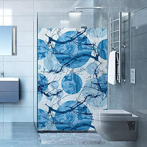 kina - RAV0068 Pellicole adesive per Vetri Rotolo Adesivo Trasparente misura 60x200 cm Lavabile Antigraffio Decorazione Box Doccia Finestre Uffici