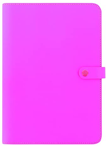 Filofax Notebook Folio, formato A4, The Original Collection, 31,8 x 22,5 cm, rosa fluo (B829949)