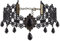 Carufin Sexy Black Lace Choker Halsketten Gothic Quaste Halsketten Choker Halloween Party Zubehör für Frauen und Mädchen (Halskette 5)