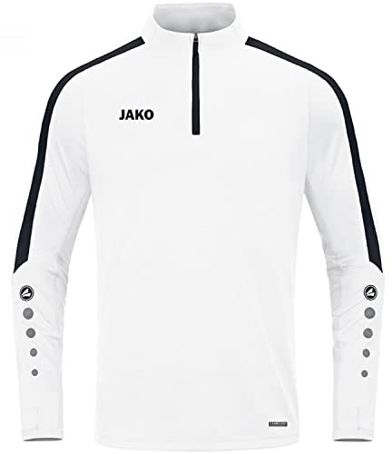 JAKO Herren Ziptop Power, Weiß, 3XL