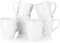 Fixtures Ceramic White Mug 12oz 350ml | Coffee Tea Cappuccino Latte Cup (12 Mugs)