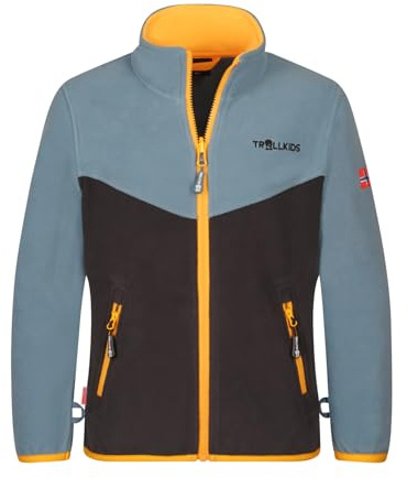 Trollkids Kids Oppdal Jacket XT 140, Steel Blue
