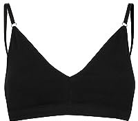 Dilling Damen-Bralette aus Baumwolle Schwarz 38