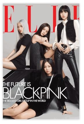 Kpop Poster Blackpink (11) Leinwand Poster Schlafzimmer Dekor Sport Landschaft Büro Zimmer Dekor Geschenk ungerahmt 20 x 30 cm