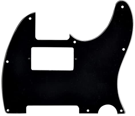 Göldo Pickguard T-Style Humbucker Fräsung, schwarz - Schlagbrett