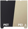 Druckplatte 235 x 235mm Doppelseitig Texturiert PEI-PET Druckplattform, Magnetbasis Federstahl, Flexible Druckbett für Ender-3, Ender-3 S1, Ender-3 Neo/3V2 Neo/3V3 SE/3V3 KE K1 3D Drucker