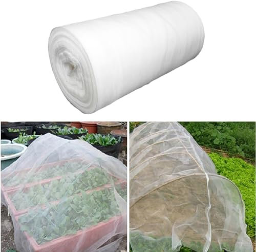 Solutra Garden Netting Mesh, Insect Mesh Plant Covers Fruit Vegetable Protect Net, Garden Netting for Vegetables Plants Fruits Flowers Crops (1mx5m)