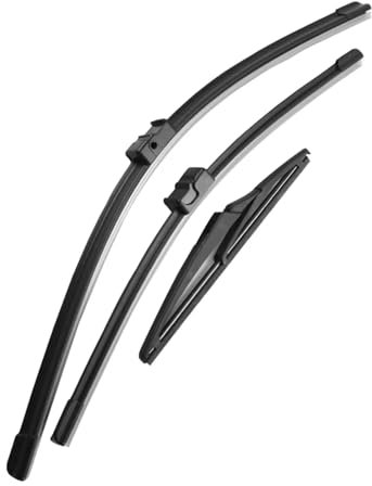 NATWEE Scheibenwischer Ersatz Kompatibel Mit Opel Für Astra H 5 Türen 2004 2005 2006 2007 2008 2009 22 18 12 Scheibenwischerblätter Für Die Windschutzscheibe Vorne Und Hinten