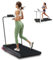 Vidacharmy Cinta de Correr con Inclinación de 8%, 2.5HP Cinta de Andar Eléctrica Debajo Escritorio, 2-8 KM/H Walking Pad con Pantalla LED, App, Control Remoto, Treadmill para casa y Oficina, 120 kg