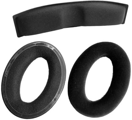 V-MOTA Replacement Ear Pads and Headband Cushion Set for Sennheiser HD620s, HD400 Pro, HD560 S Headphones (HD 560 S)