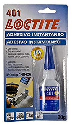 ADHESIVO INSTANTANEO LOCTITE LOCTITE 401 404911 20 GR