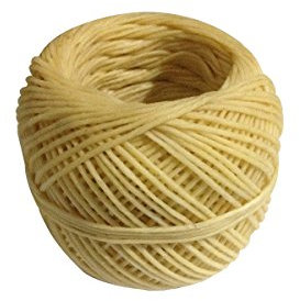 200 ft Spool Pre Bees gewachste Kerze Dochte 1mm im Durchmesser Bienenwachs Kerze Dochte für Kerzenherstellung