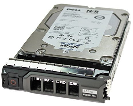 Dell W347K 600GB 15K 16MB 6.0GBps 3.5in Enterprise Class SAS Hard Drive in Poweredge R Series Tray (Renewed)