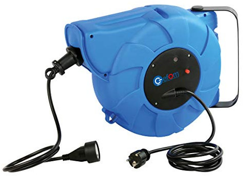 Enrouleur automatique mural 22m avec protection thermique