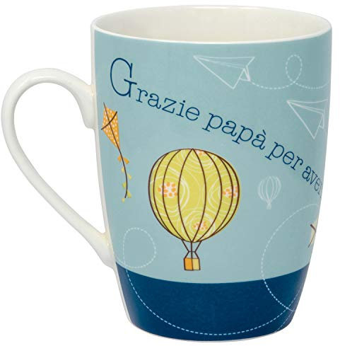 Wald Mug da Colazione, Tazza con Frase - Grazie papà -