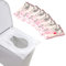 Maotrade 60 Stück Toilettensitzauflagen Einweg Spülbar Toiletten Papier Auflage Toilettenschutz Einmal WC Sitzauflage für Outdoor Reise Unterwegs Öffentliche Toiletten