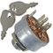 SPARES2GO Interruttore di accensione e chiavi compatibili con trattori tosaerba Briggs & Stratton