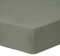 MATT & ROSE Drap Housse 140x190/200 cm Uni Lin LAVÉ 2 Personnes | 100% Lin Lavé | Oeko-TEX | Lichen