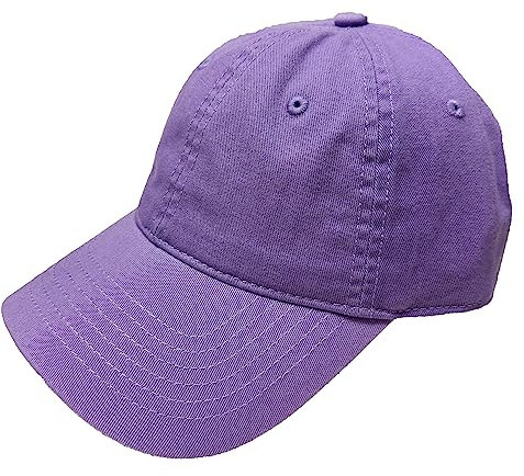 J26 Unisex Snapback Sommer Summer Cap Kappe Starter Basecap Mütze Trucker Cap Cotton Baumwolle verstellbar (Lila)