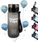 MOMO WAY Super Papa Tritan Bouteille D'eau Sans BPA Bouteille De Sport à Boire Réutilisable Gourde Cadeau Fête Des Pères Père Super Papa 600ml