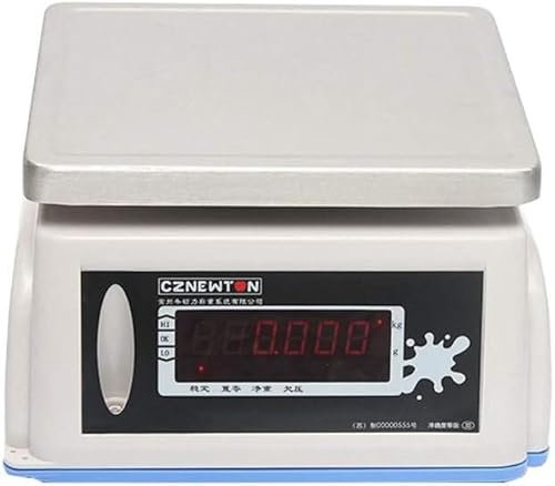 KRHINO Cocina y joyería Báscula de Cocina precisa, Mini báscula electrónica Digital, báscula de Plataforma for Hornear Alimentos, báscula Impermeable IP68, Recargable