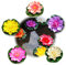 Lot de 5 Nénuphars Artificiels Flottants, Fleurs Flottantes, Fleurs de Lotus flottantes, Fleur de Lotus Artificielle, Romantiques Flottant Lotus pour piscines, Aquariums, scènes de ruisseau