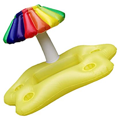 JOINPAYA 1pc Inflatable Drink Float Tray Multi-functional Floating Drink Holder for Pool Parties Fun Snacks and Great for Hot Tubs and Swimming Pools