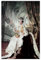 ahnld Queen Elizabeth II Druck-Porträt-Leinwand-Poster, Wandkunst, Dekordruck, Bild Gemälde für Wohnzimmer, Schlafzimmer, Dekoration, 20 x 30 cm