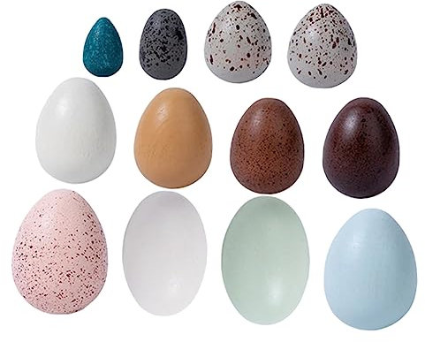 Abaodam 1 Juego Hongo Simulado Huevo Juguetes Mini Jugar Comida Juego Acuático Accesorios De Pascua De Madera