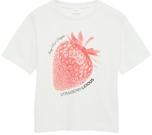 s.Oliver Boxy T-Shirt mit Frontprint