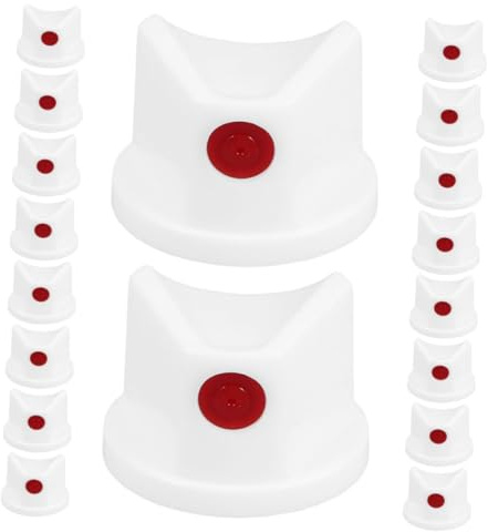 DOITOOL 30pezzi Ugello Spray per Vernice Tappi Impermeabili per Bombolette di Vernice Spray Accessori per Graffiti Copertura Uniforme Realizzati per Durata Lunga