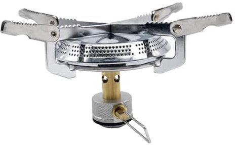 INOOMP Portable Cooking Stove Camping Gas Stove Double Burner Outdoor Head High Performance Lightweight for Camping