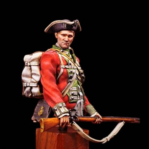 1/10 Bust Resin Model Kit British Infantryman American Civil War Unpainted