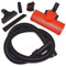 Ufixt Fits Numatic HENRY, HETTY and JAMES 2.5 Metre Vacuum Cleaner Hose and 4 Piece Tool Accessory Kit Plus Turbo Air Brush Head
