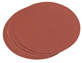 Draper Five 100 Grit Aluminium Oxide Sanding Discs (150Mm)