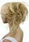 CAISHA Jumbo Haarteil Haargummi Dutt Flora Hochsteckfrisuren Brautfrisuren Natürlich Gewellt Unordentlich DM17cm Blond Mix G20F