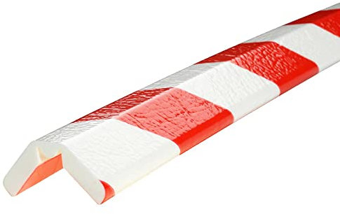 SHG | Knuffi® Eckenschutz | Typ W | 1-m-Stück | rot/weiß