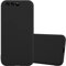 Cadorabo Hülle kompatibel mit Huawei P10 Schutzhülle TPU Silikon Case Candy Design Slim Kratzfest Weiche Gummi mit Rundumschutz Case Hülle für Huawei P10 in Schwarz
