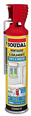Soudal Mousse Polyuréthane 600 ml Isolant