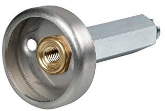 LPG adapter - Dish - M14-108 mm - Edelstahl