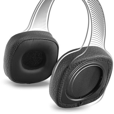 subtel Ear Pads compatible with Marshall Major 3 | 2x, Black, for Marshall Major 3