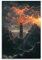 ELedvb Das Hobbit-Auge des Sauron-Turms, Leinwand-Poster, dekoratives Gemälde, Leinwand, Wandposter und Kunstbild, modernes Familien-Schlafzimmer, Dekoration, Poster, 30 x 45 cm