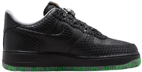 Nike Herren Air Force 1 '07 Basketballschuh, Schwarz/Schwarz-Rauchgrau, 42 EU