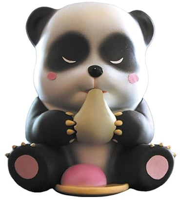 Plastoy Mogu Pets Figur Mochi Panda - Kunststoff - 15 cm