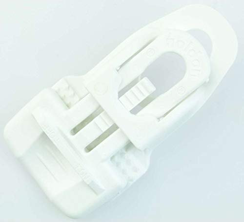 40 x Holdon® MIDI Clip Weiss - Klammer Klemme Befestigungsöse für Banner, Zelt, Planen, Molton - BO-Camp/Isabella