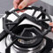 HpLive Réducteur d'anneau de gaz - Anneau de réduction pour cuisinière à gaz - Support de plaque de cuisson - Rack pour cuisinière à gaz, plaque de cuisson - Antidérapant réglable
