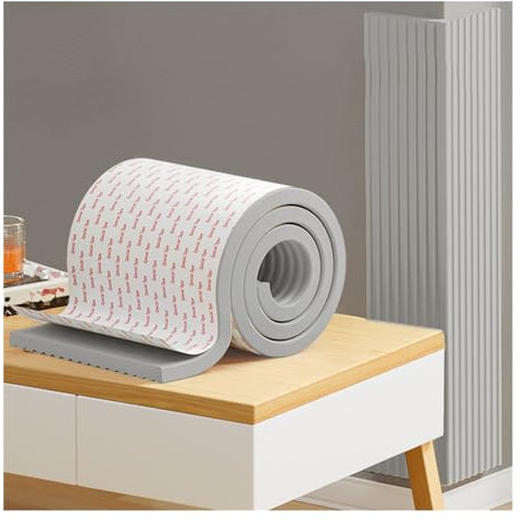Agashi Foam Safety Strips, Anti Colliscushbumper, Edprotectcorner Guards Strip Forniture Fireplace Desk Worktop/Red/5M/16.4Ft