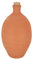 Rivanto® Olla Größe XL - das natürliche Bewässerungssystem, Tongefäß für Blumentöpfe und Pflanztöpfe, Ø 21 x H38,5 cm