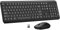 Combo de teclado y mouse inalámbricos, teclado y mouse ergonómicos silenciosos de tamaño completo, batería de larga duración, mouse óptico, teclado inalámbrico de 2.4 G sin retrasos para computadora